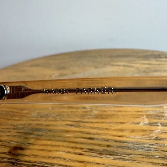 Warby Parker Champagne Pink Transparent Eyeglasses Frames - Picture 4 of 6